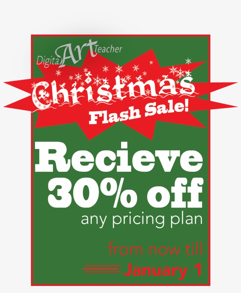 Get 30% Off Any Subscription Now Through January 1, - Christmas, transparent png download