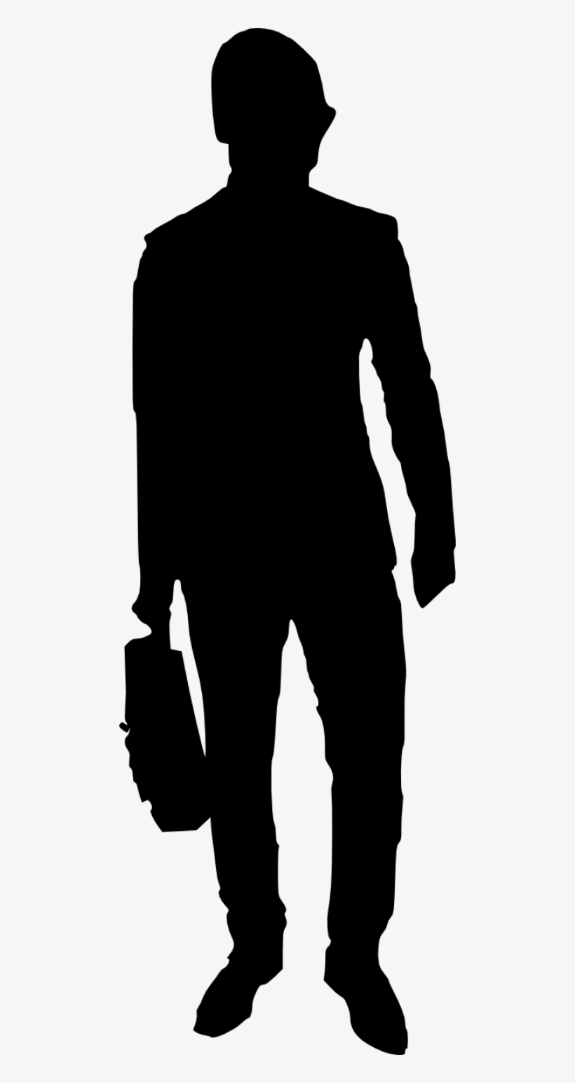 Free Png Man Silhouette Png Images Transparent - Silhouette, transparent png download