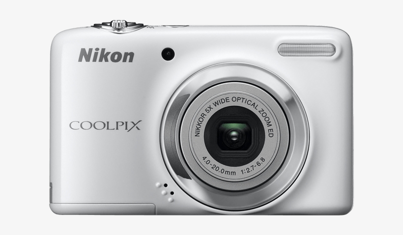 Coolpix L25 - Nikon Coolpix L27 16.1 Mp Digital Camera - White, transparent png download