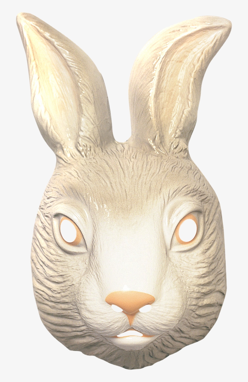 Bunny Head Mask - Rubies Deluxe Angel Halo, transparent png download