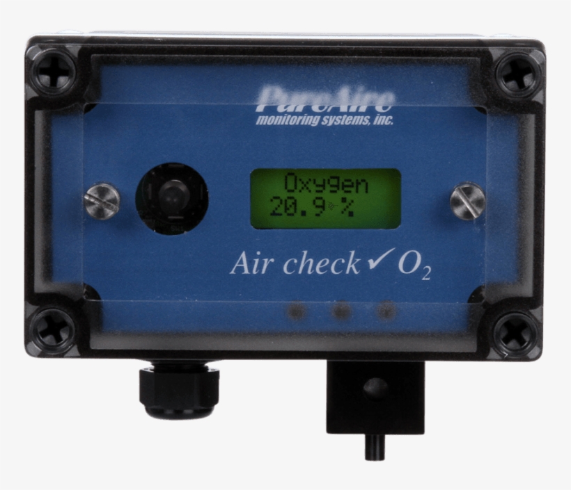 Operates In Freezers At 40 °c • Unaffected By Environmental - Pureaire 99016 Oxygen Deficiency Monitor With Sensor, transparent png download