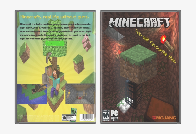 Minecraft Box Art Cover Lore Of The Ender Dragon Png Image