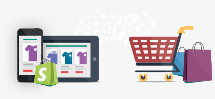 Shopify Development Shopper's Paradise, transparent png download