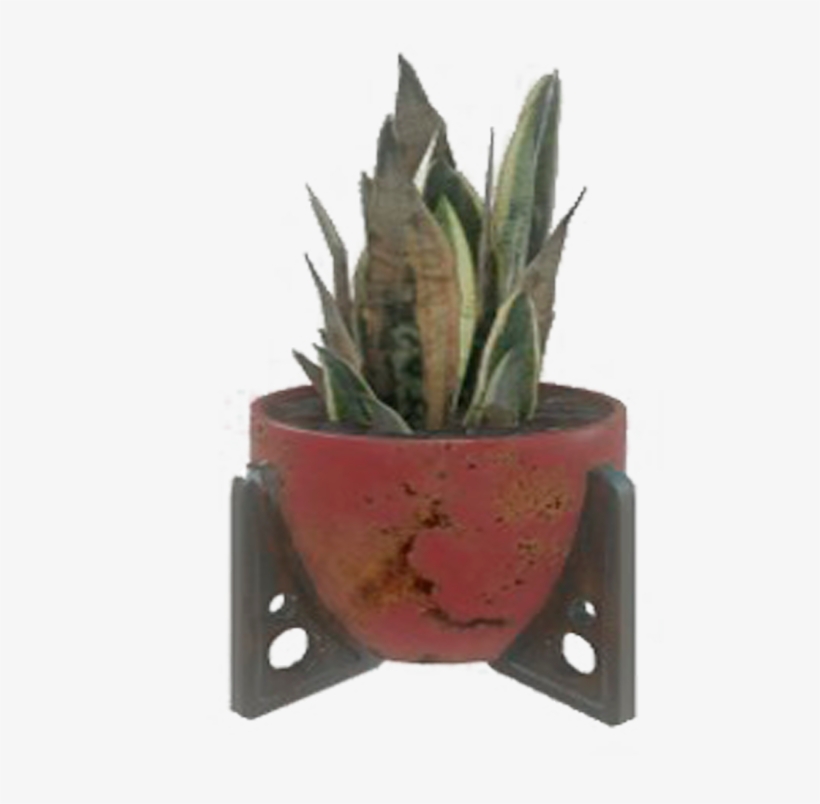 Fo4 Red Potted Plant4 - Fallout 4, transparent png download