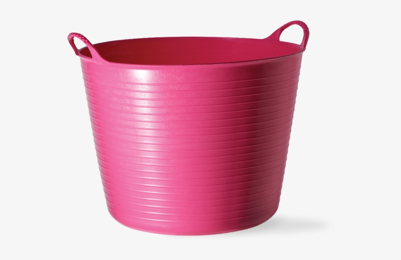 Micro Gorilla Tub® - Tub Trugs Tub Trug Flexible Tub - Pink, transparent png download
