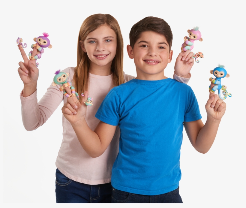 Fingerlings Baby Monkey & Mini Bffs, transparent png download