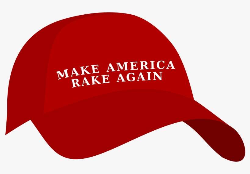 Make America Rake Again Hat, transparent png download