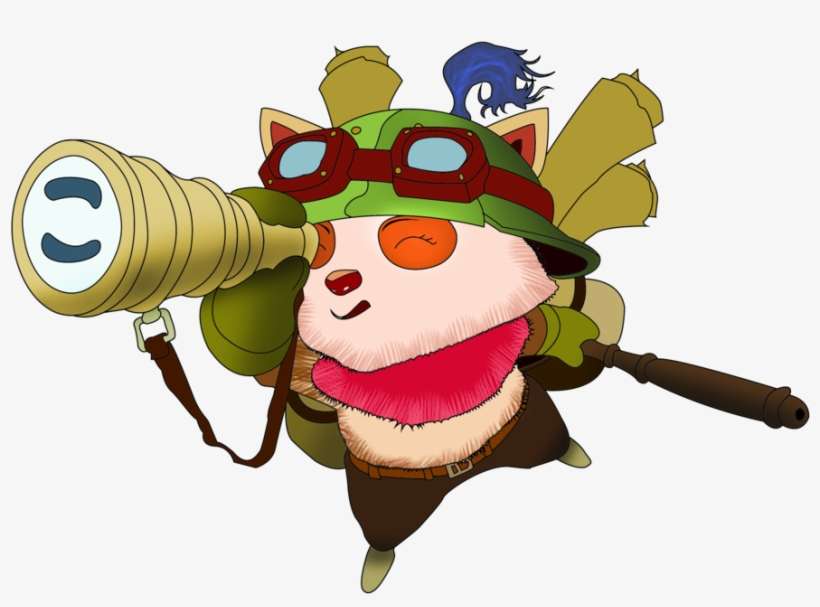 Picture Royalty Free Library Captain Teemo Of Legends - Video Game, transparent png download