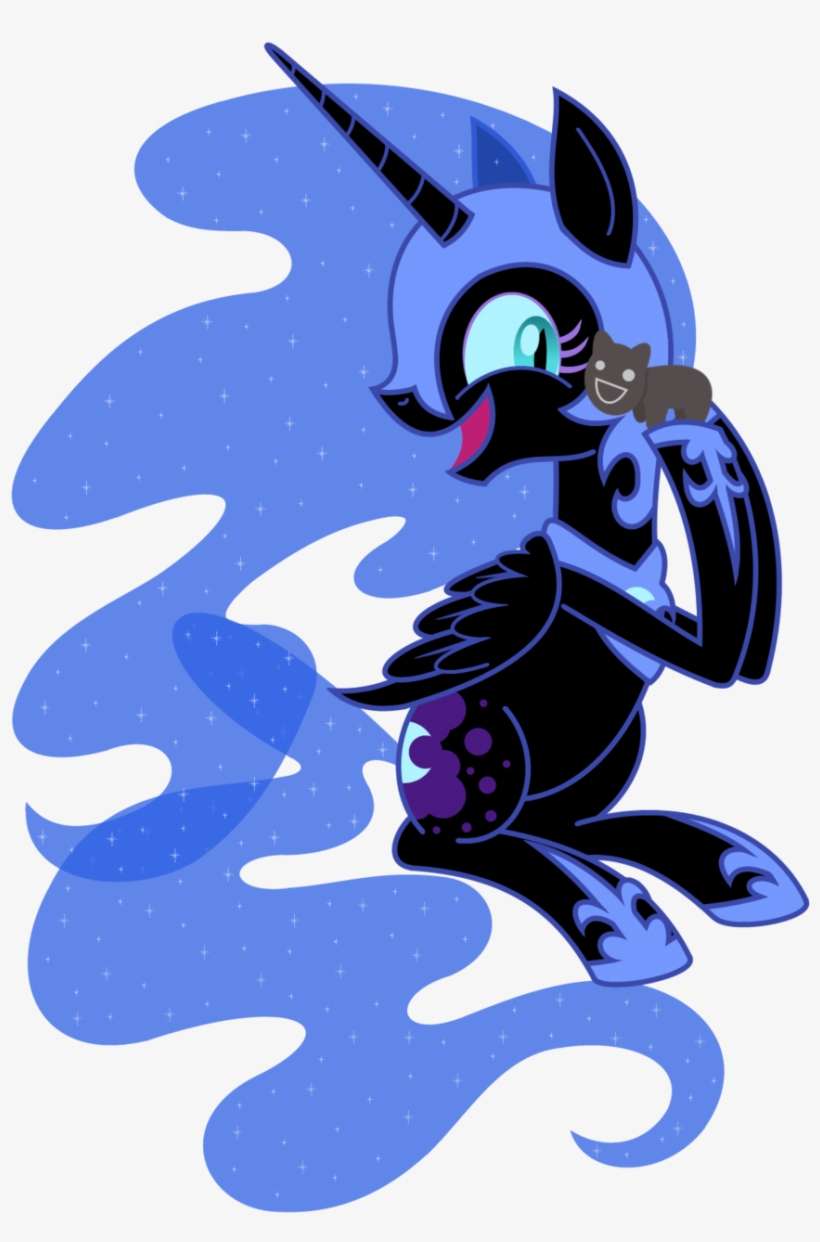 Cuttycommando, Cute, Friendship Is Still Magic, Moonabetes, - Mlp Cute Nightmare Moon, transparent png download