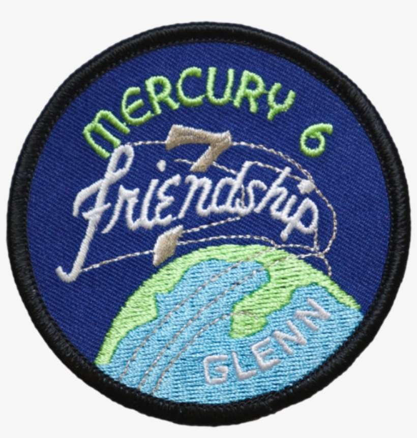 Mercury Friendship 7 Patch, transparent png download