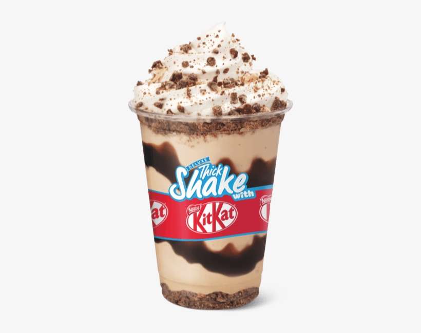 Kit Kat Deluxe Thickshake - Kitkat Storm Hungry Jacks, transparent png download