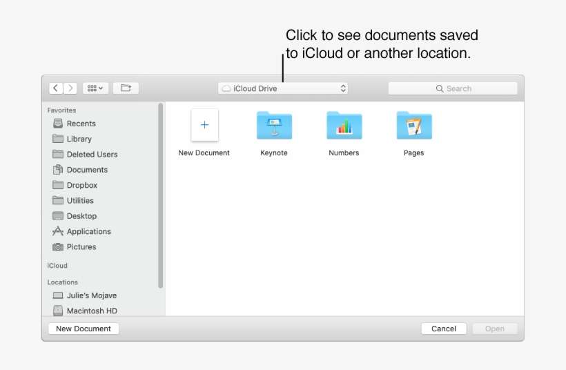 The Open Dialog With The Sidebar Open On The Left And - Dialog Box, transparent png download
