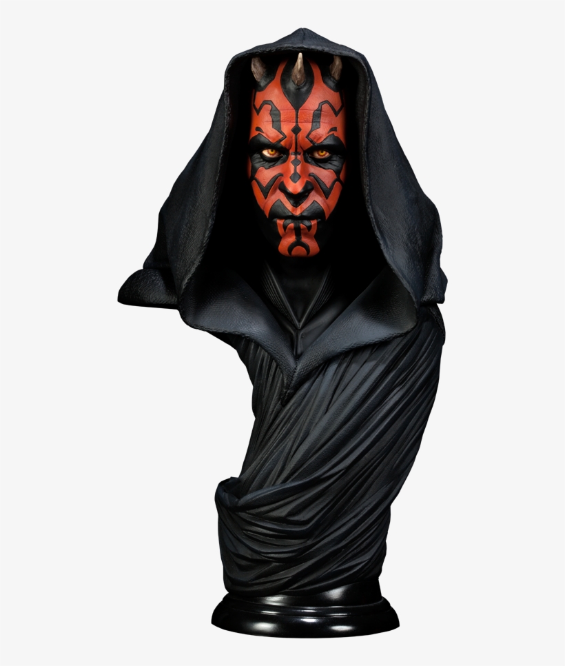 Darth Maul Legendary Scale™ Bust - Star Wars - Legendary Scale: Bust [darth Maul], transparent png download