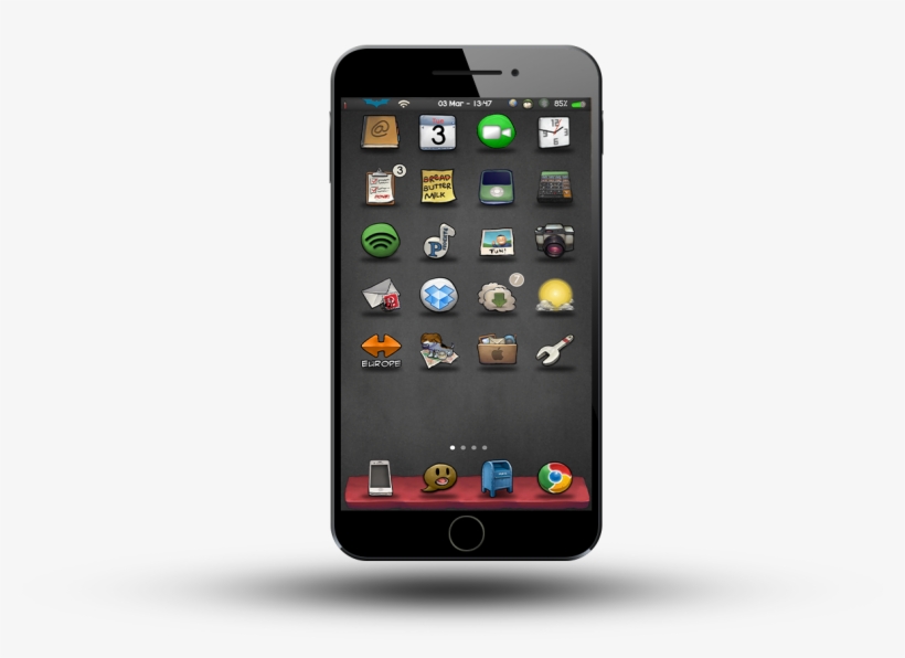 Buuf Iphone 5 Hd My Iphone 6 Home - Iphone, transparent png download