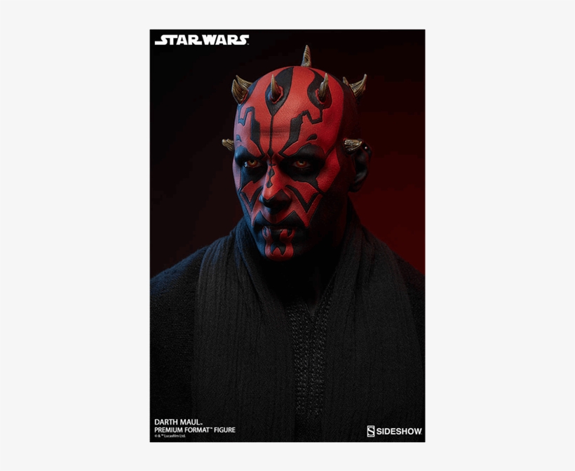 1 Of - Darth Maul Star Wars Premium Format Figure, transparent png download