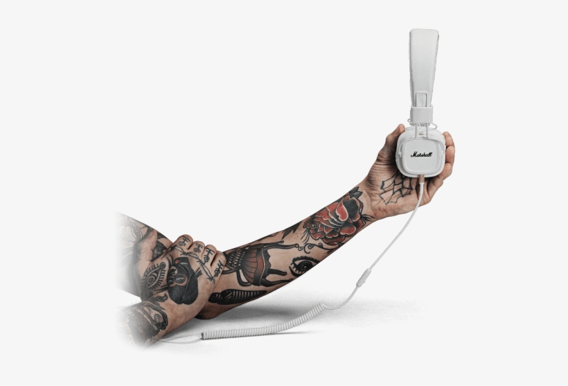 Ergonomic Fit - Marshall Major Ii On-ear Headphones Android Remote, transparent png download