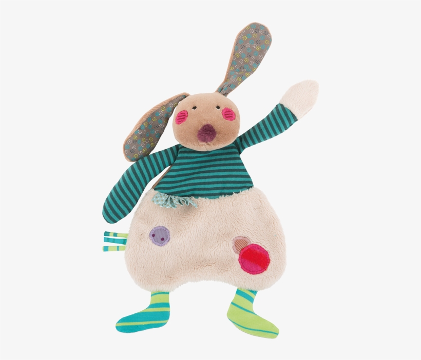 Moulin Roty Rabbit Comforter - Comforter, Rabbit, Les Jolis Pas Beaux, Moulin Roty, transparent png download