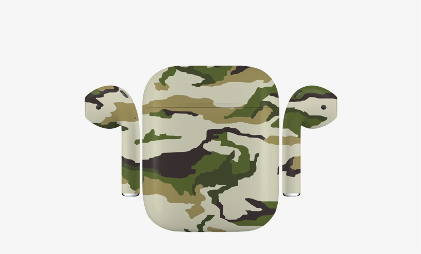 Apple Airpods Camouflage Special Edition, Army, Matte - Army, transparent png download