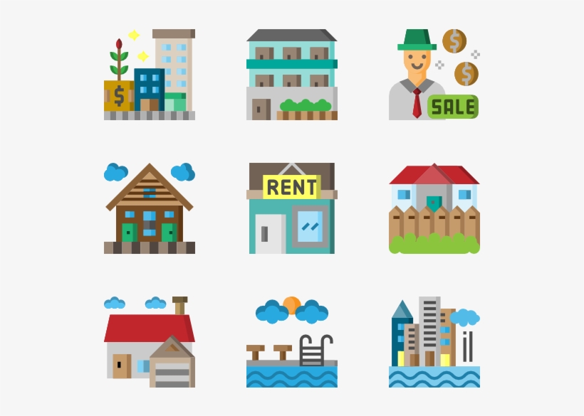 Real Estate - Icon, transparent png download