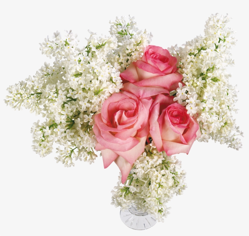 Transparent Flowers In Vase, transparent png download