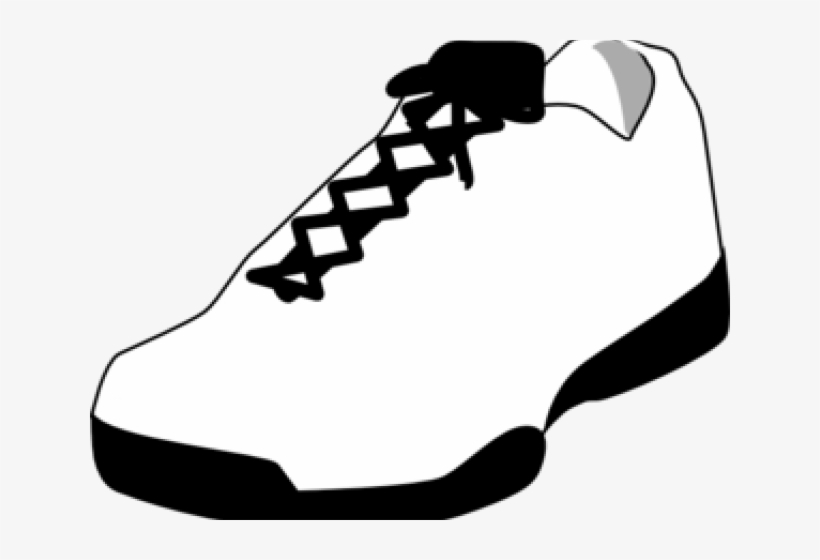 Shoes Clip Art Black And White, transparent png download