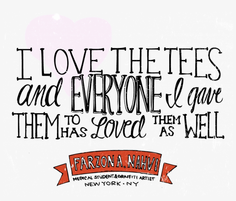 Evan Webster Ink Screen Printed T Shirt Review - Calligraphy, transparent png download