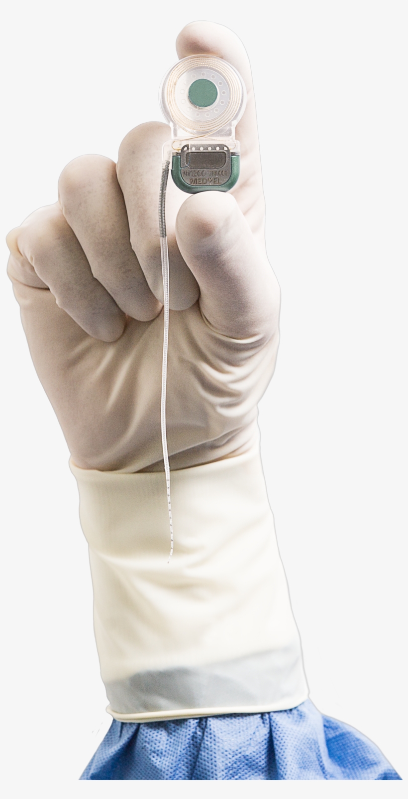 Holding Synchrony Implant - Cochlear Implant, transparent png download