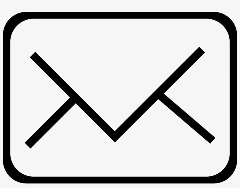 Png File Svg - Email White Symbol Png, transparent png download