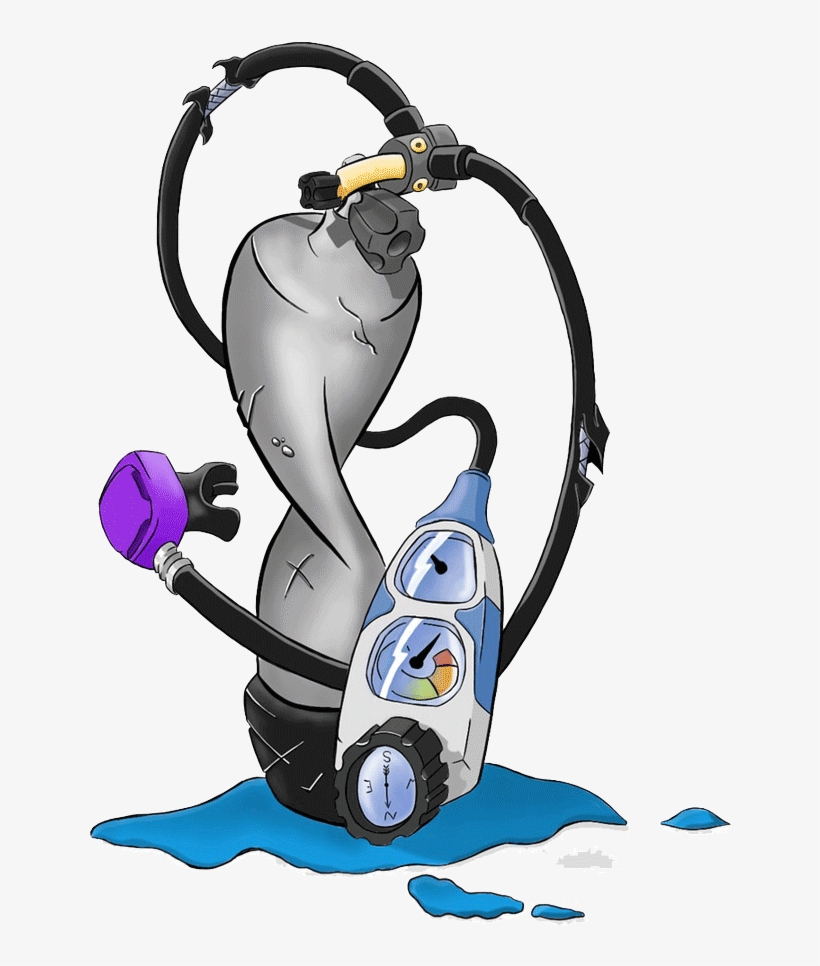 Underwater Pressure In Scuba Diving - Scuba Diving, transparent png download