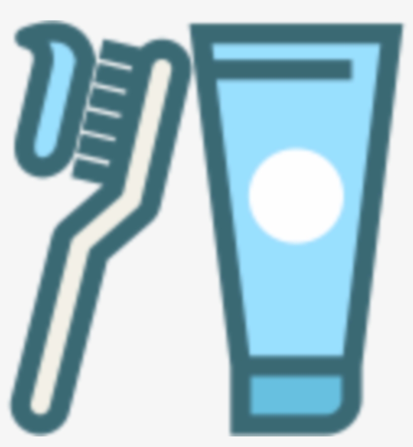 Dental Sealants - Tooth Brush Kit Icon Png, transparent png download