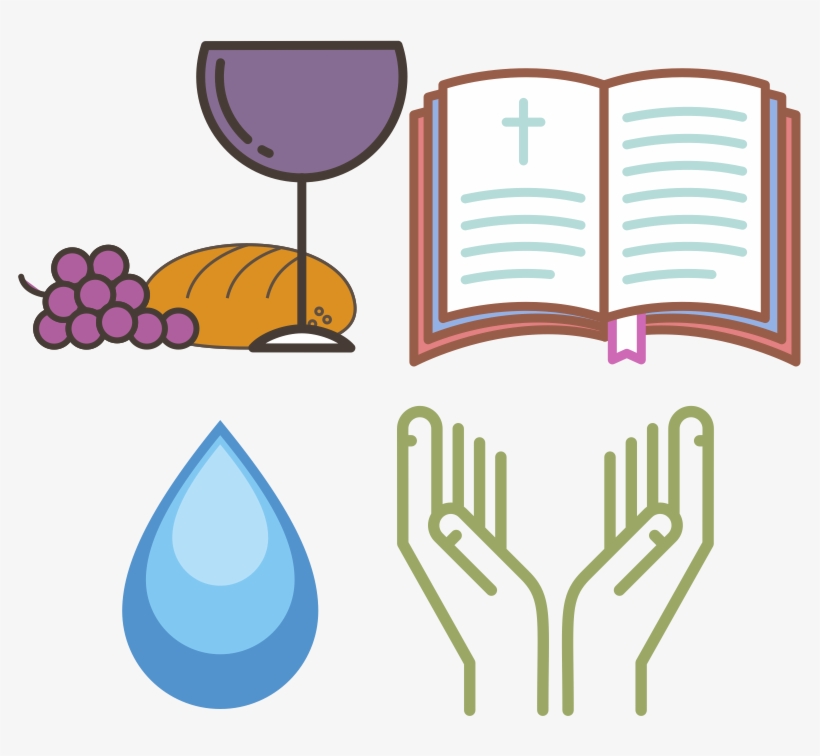 Dependent Upon Ordinary Means Of Grace - Praying Hands Vector Png, transparent png download