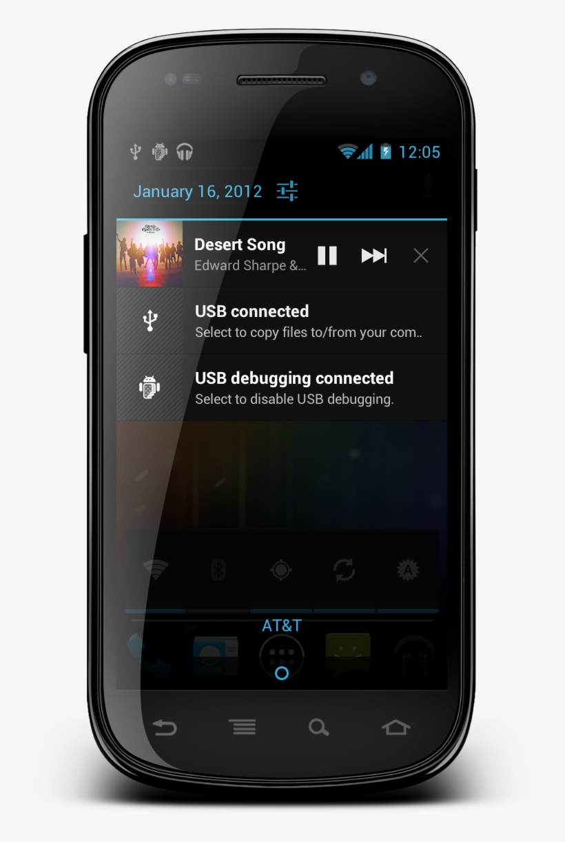 Streaming From Google Music Isn't Included In The App - Google Nexus S, transparent png download