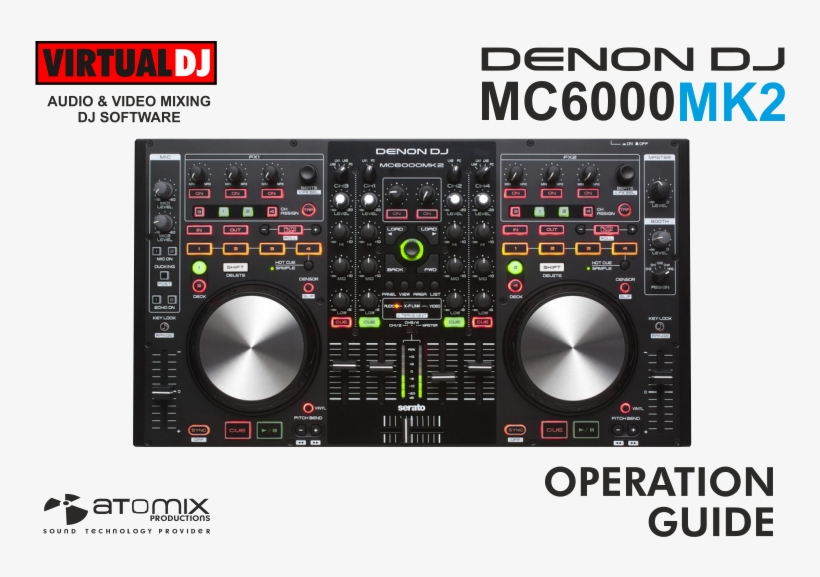 Denon Dj Mc-6000 Mkii - Denon Mc6000mk2 Case, transparent png download
