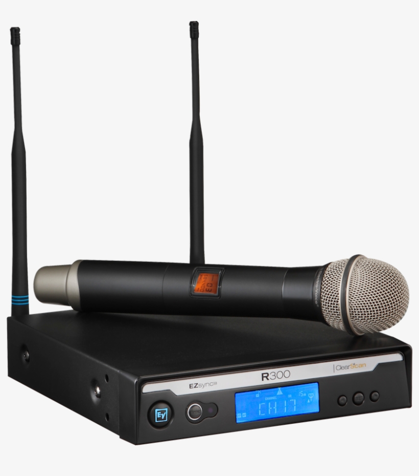 R300 Hd Handheld System - Electro Voice R300, transparent png download