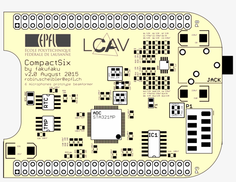 The Compactsix Array Project Was Started In The Summer - Epfl, transparent png download