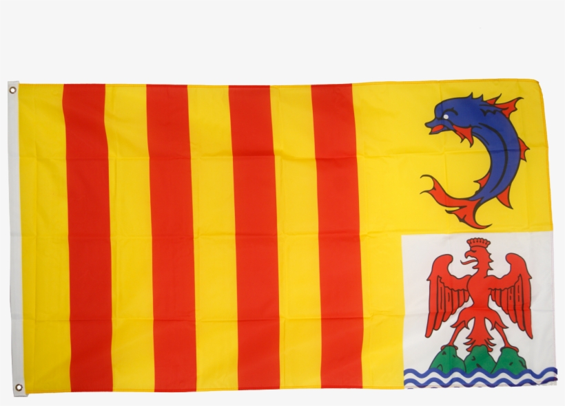 Drapeau France Provence Alpes Côte D'azur - Provence Alpes Cote D Azur, transparent png download