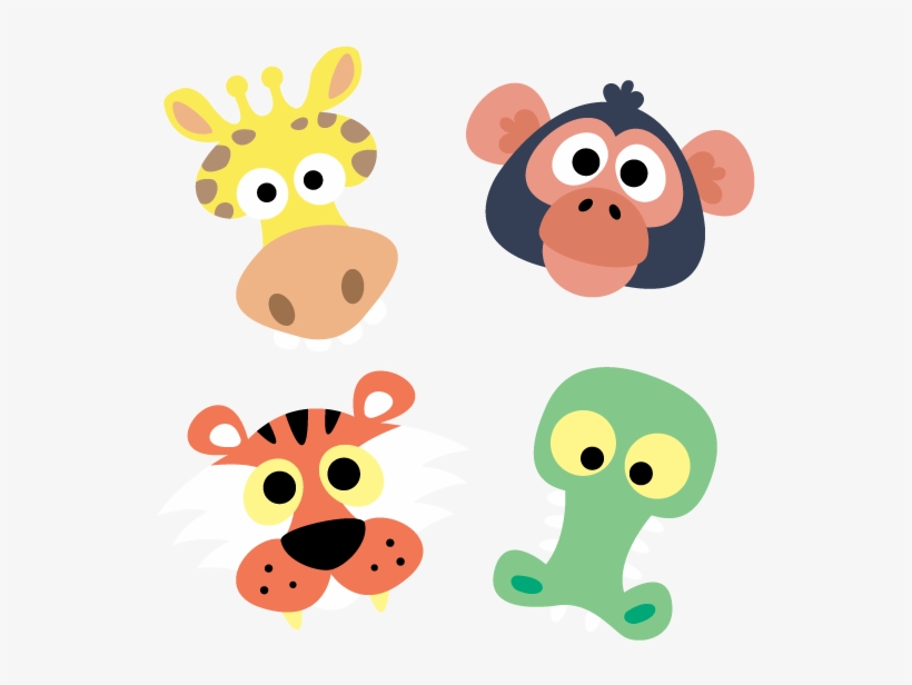 Printable African Animal Masks - African Animal Masks, transparent png download