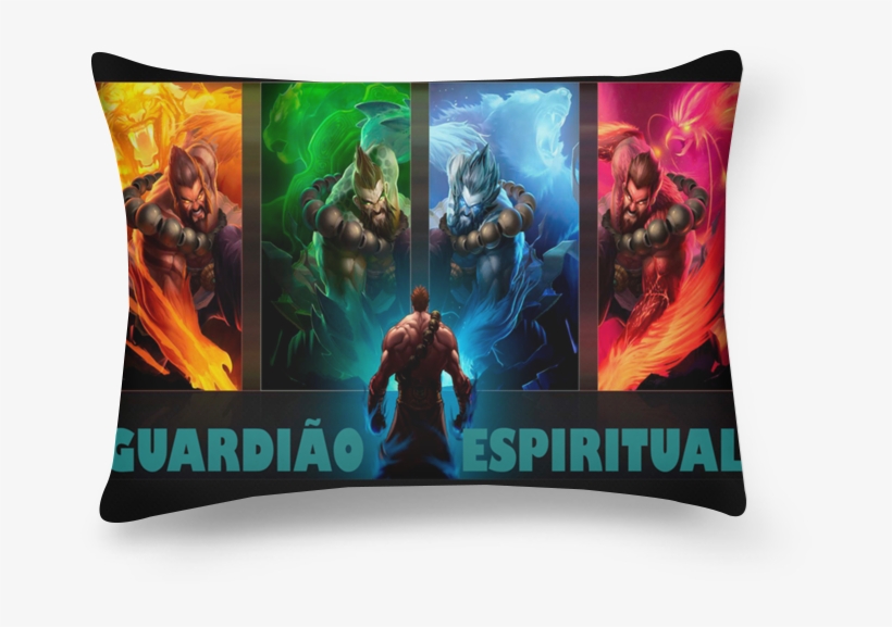 Almofada Retangular Udyr Guardião Espiritual De Fernando - Original Spirit Guard Udyr, transparent png download