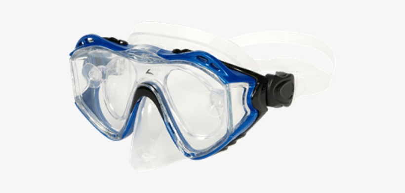 Dive Mask Gray With Prescription Insert - Hilco Xrx Custom Dive Mask Eyeglasses, Blue, transparent png download