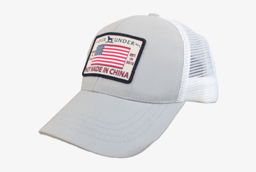 Not Made In China Mesh Back Cap Grey - Cap, transparent png download