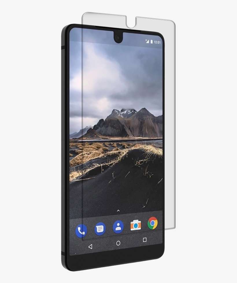 Essential Clear Tempered Glass - Essential Phone Ph 1 Screen Protecto, transparent png download