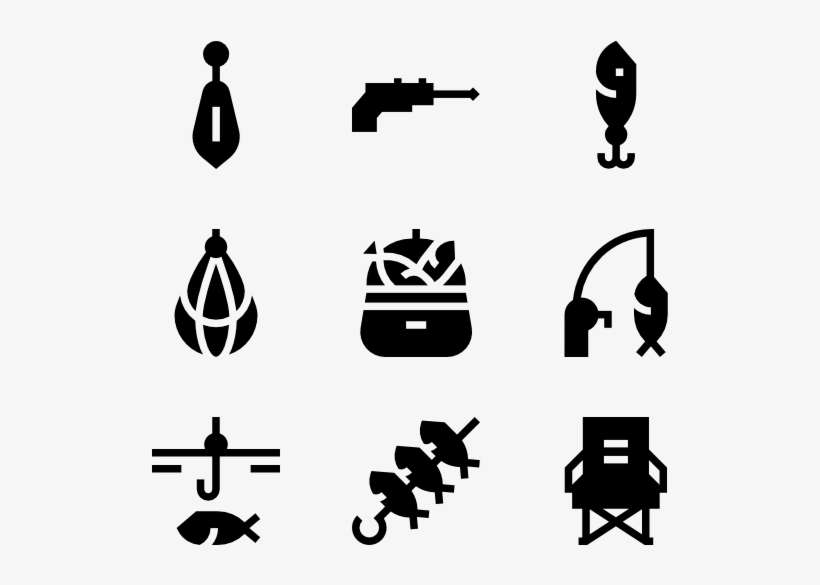 Fishing - Basketball Icons Png, transparent png download