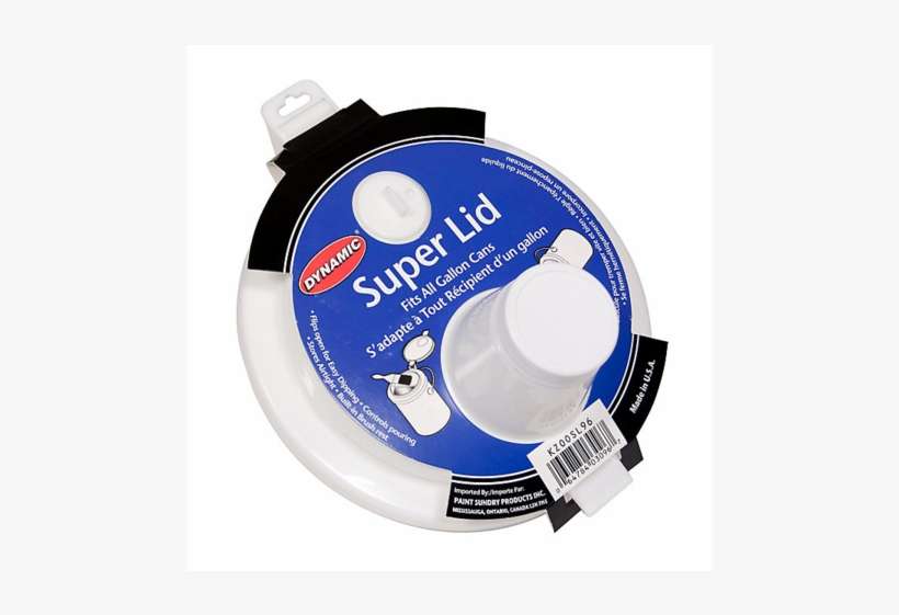 Dynamic Super Lid 1-gallon Paint Lid With Pour Spout - Dynamic Kz00sl96 Super Lid For Paint Cans, transparent png download