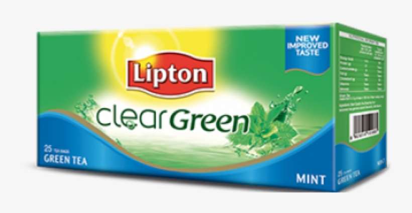 Lipton Clear Green Tea Mint 25 Tea Bags - Lipton, transparent png download