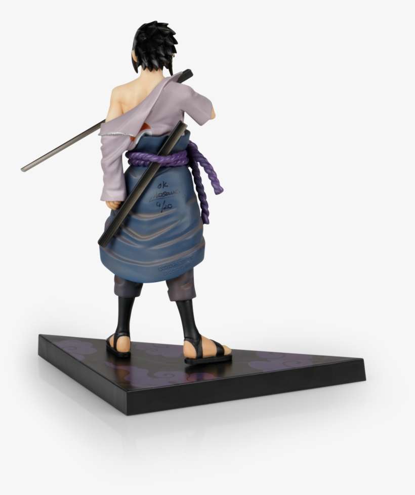 Loot Anime Naruto Sasuke Figure - 5 Inch Sasuke Statue, transparent png download