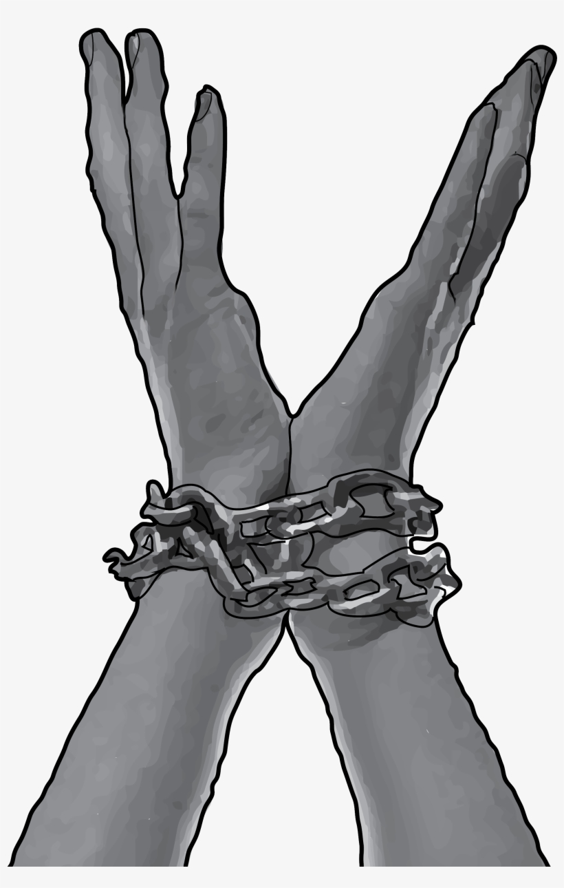 Uncovering The Iceberg Of King Lear - Hands In Chains Png, transparent png download