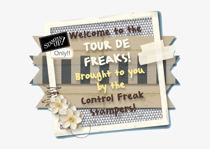 Control Freaks Blog Tour - Stampin Up, transparent png download