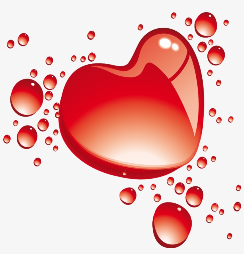 Heart Bubbles Clipart, transparent png download