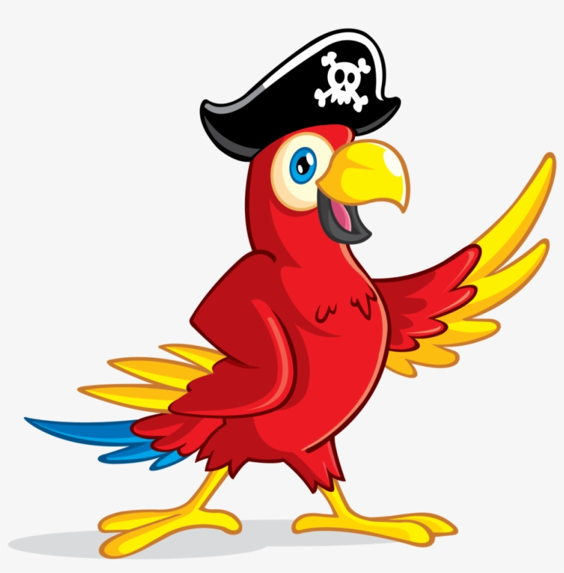 Pirate Parrot Png Transparent Image1 - Pirate Parrot Png, transparent png download