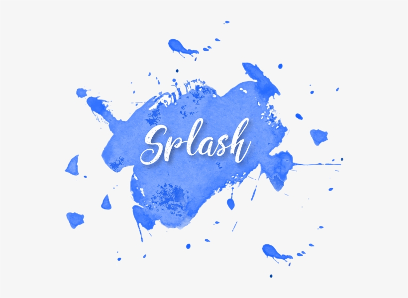 Watercolor Splash Splatter Vector, Watercolor, Splash, - Painting, transparent png download